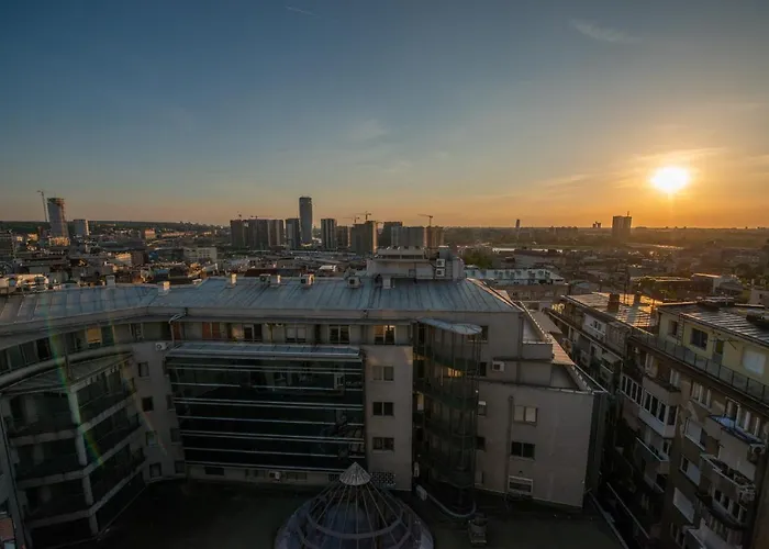 Roof Terrace In The Heart Of * Belgrád