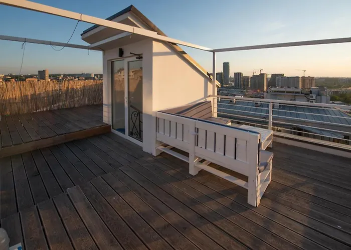 Apartman Roof Terrace In The Heart Of Belgrád